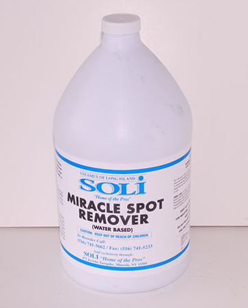 Miracle Spot Remover-A ready to use product that quickly dissolves most stains 